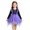 D160 Purple, variant on Likimi Child Girls Hallowmas Dress Crew Neck Long Sleeve Halloween Cat Print For Party Fashion Dresses Size 2-3 Years