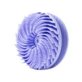 thumbnail image 1 of Decodeary Easy To Shower Brush For Gentle Clean Moisturizing Flat Body Scrubber Silicone purole, 1 of 6