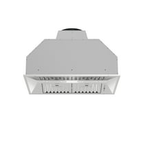 Forno Altilia 36-Inch Insert Range Hood, Stainless Steel, LED Lighting, Baffle Filters