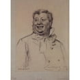 thumbnail image 3 of Émile-Antoine Bayard 14x18 Black Modern Framed Museum Art Print Titled - Portrait of Daubray, Actor of the Royal Palace (1880), 3 of 5
