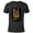 Black, variant on Lucasfilm Indiana Jones and the Temple of Doom Poster Art - Short Sleeve Blended T-Shirt for Adults - Customized-Dark Heather