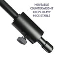 thumbnail image 2 of LyxPro SMT-1 Professional Heavy Duty Microphone Stand 93" Include Extra Long Telescoping, 2 of 7