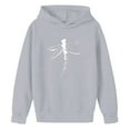 thumbnail image 4 of Sudaderas con capucha para niños y niñas, sudaderas casuales de manga larga, lindas sudaderas de gran tamaño con bolsillo de polar, chaquetas para niñas, 4 of 4