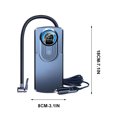 thumbnail image 3 of Heliisoer Car Pump Portable Mini Bicycle Pump High Power Handheld Car Pump, 3 of 9