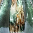 thumbnail image 5 of Kya Red and Silver Foil and Lacquer Ceramic Teardrop Vase, 5 of 8