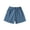 Navy, variant on Girls Cute Emoji Athletic Shorts Lightweight Summer Feel - Comfortable Pull On Basketball Shorts Casual Fashion, Trendy Girls Clothes for School Park Holiday
