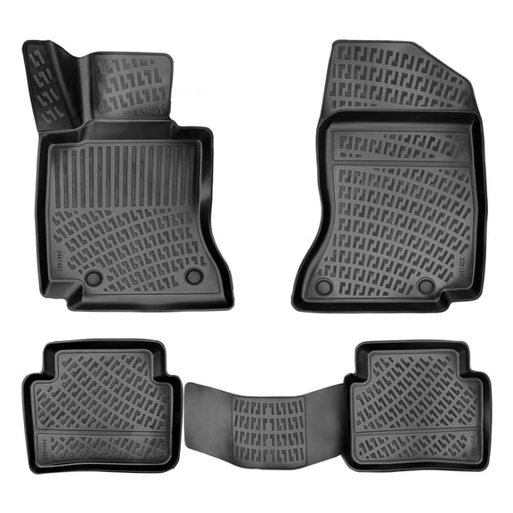 All Weather Floor Mats Compatible with Mercedes C Class W206 2022-2023