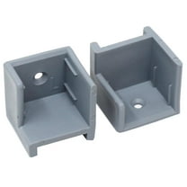Grey Left & Right Hand Hinge Pontoon Door Stop Kit