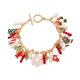 thumbnail image 5 of Regalo de pulsera navideña, adornos para fiestas navideñas, decoración navideña única estilo B, 5 of 9