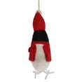 thumbnail image 3 of NOVICA Artisan Handmade Wool Felt Ornaments Penguin Holiday Decor Red Black White India Christmas Birdpenguin 'Bundle Up' (set of 3), 3 of 6
