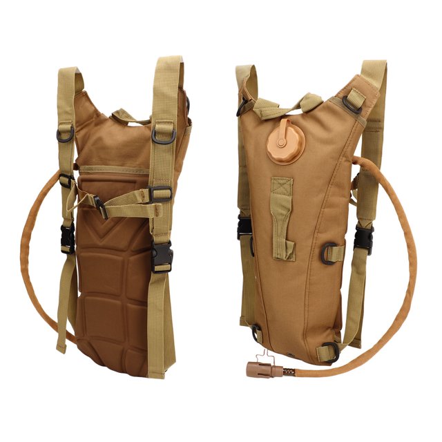 Mochila De Hidratación Agua Sellada, Tela Oxford Resistente Con Almacenamiento 3l Vejiga De Hidratación Bolsa Ligera Vejiga De Agua Para Senderismo Correr Ciclismo Bicicleta