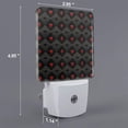 thumbnail image 2 of Balery Red Poker Luz Nocturna LED con Sensor Automático, Enchufe con Sensor Crepuscular, Luz Suave de 0.5W para Dormitorio, Pasillo, Baño-UK, 2 of 7