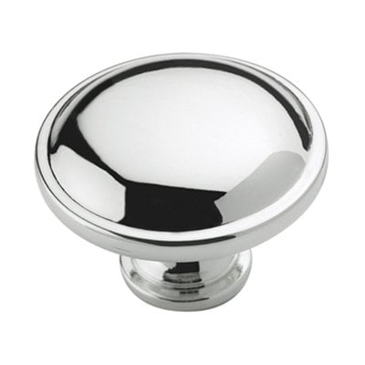 - Allison Value 1-1/4 in (32 mm) Diameter Polished Chrome Cabinet Knob