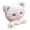 B, variant on Realistic Sitting Postures Cats Plush Doll Soft Safe Emotion Support Companion Friend Stuffed Doll For Children And Adult