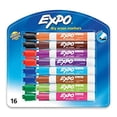 thumbnail image 2 of EXPO Low Odor Dry Erase Markers, Chisel Tip, Assorted Colors, 16 Pack, 2 of 4