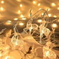 thumbnail image 2 of Cadena de Luces LED JanHm 3 m 20 Luces LED de alce decorativas con pilas, 2 of 5