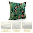 thumbnail image 4 of GOSMITH Decorative Cacti Green Pillow Cover  Cactus Decor Flower Throw Pillow Covers Cushion Case for Living Room Couch Sofa Patio Outdoor Home Decor, 4 of 5