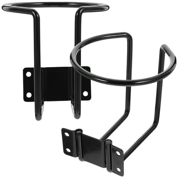 2 Pcs Universal Cup Holder for Boats Water Bottle Cars Coaster Coasters Black