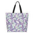 thumbnail image 1 of Easygdp Lavender Flowers Bolsas Tote para Mujer, Bolsos de Hombro para Viaje, Bolsos de Mano de Gran Capacidad para Compras y Trabajo, 1 of 8