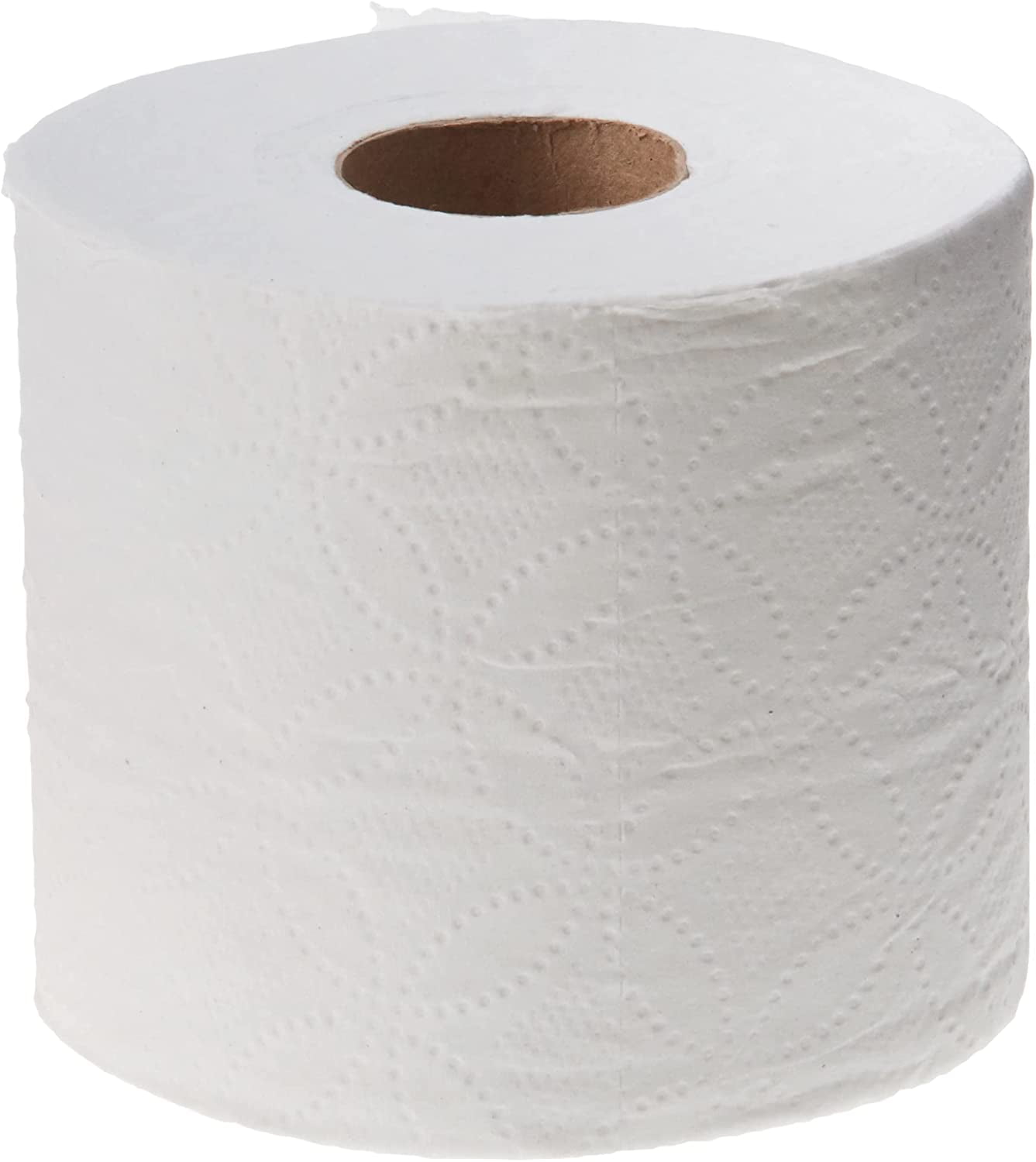 Pom Embossed 2-ply Toilet Paper, White, 45 Rolls, 473 Sheets