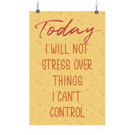 Don t Stress Over Things Poster - Smartprints Designs