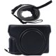 thumbnail image 3 of Funda de Cuero PU para Cámara ANGGREK Funda Impermeable Portátil para PowerShot G5X Mark II G5XII, 3 of 8