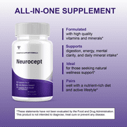 Neurocept Brain Supplement Neuro Cept Premium Memory Capsules, Neurocept Advanced Memory & Focus Support Supplement