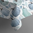 thumbnail image 5 of Fall Pumpkins Leaves Pattern Square Tablecloth,Waterproof Square Table Cover,Wipeable Spillproof Washable Table Cover for Home Kitchen Party Decor 42"X42"(107x107cm), 5 of 6