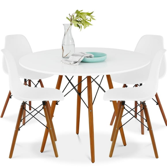 Juego de comedor Best Choice Products Compact Mid-Century de 5 piezas