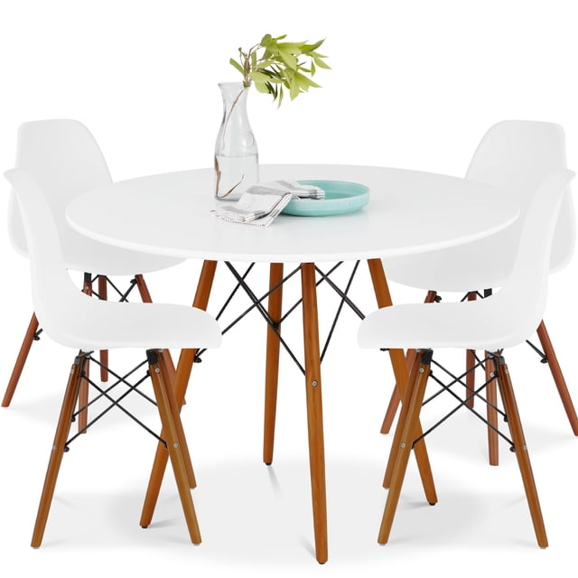 Juego de comedor Best Choice Products Compact Mid-Century de 5 piezas