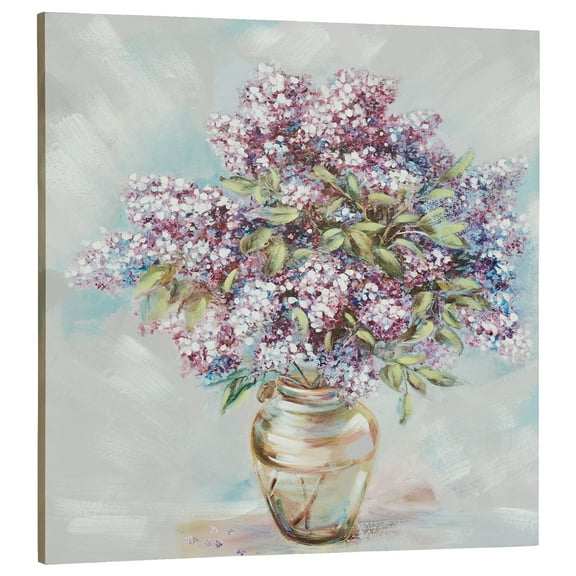 Sweet Surprises Floral Canvas Wall Art Multi Pastel