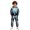 Black19*, variant on RUTAYY Boys Halloween 2 Piece Outfit Long Sleeve Hoodie and Sweatpants Skeleton Print with Pockets Casual Holiday Wear Black