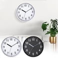 thumbnail image 1 of Vaidha Mute Wall Clock Creative Fashion Living Room Three-dimensional Digital Scale Clock Plastic Clock 10 Inch 25CM, 1 of 2
