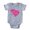 Heather Grey, variant on CafePress - S Carolina - Cute Infant Baby Football Bodysuit