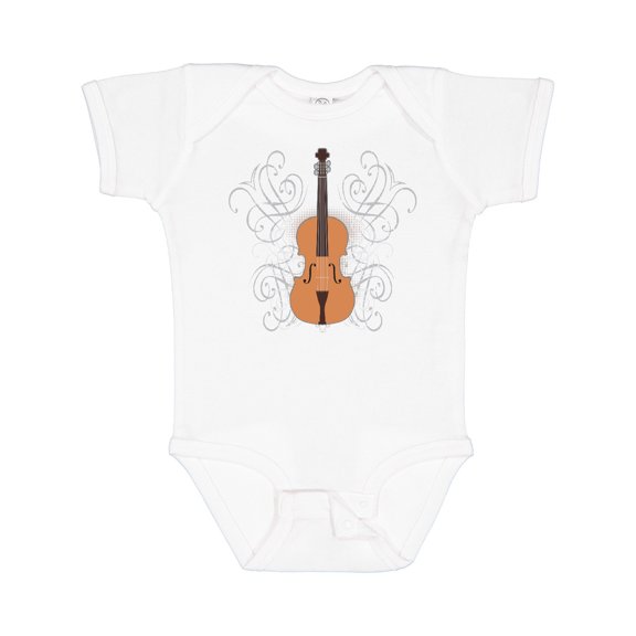 Inktastic Violin Musician Musical Instrument Boys or Girls Baby Bodysuit