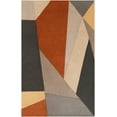 thumbnail image 3 of Mark&Day Wool Rugs, 8x10 Lollum Modern Burnt Orange Area Rug, Orange Grey Cream Carpet for Living Room, Bedroom or Kitchen (7'6" x 9'6"), 3 of 8