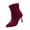 Red_020, variant on Women's Faux Suede Stiletto Ankle Boots, Pointed Toe Stretch Sock Booties, High Heel Dress Boots for Fall Winter Work Party Red 5.5(EU-36)