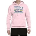 thumbnail image 2 of Wild Bobby, Sometimes It's A Fish Other Times It's A Buzz, Fishing, Unisex Graphic Hoodie Sweatshirt, Light Pink, Medium, 2 of 4