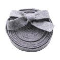 thumbnail image 2 of Felt Ribbon Felt Webbing Belt Ornament Decor DIY Crafts Art Handmade for Flower Making Sewing Valentines Day Holiday gray, 2 of 8