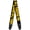 No Thanks Quote, variant on Buckle-Down Guitar Strap, New Mexico Flag Black, 2 Inches Wide