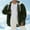 Army Green, variant on Men's Fashion Zip Hooded Jacket Fall Winter Double Sided Fleece Plush Tops Warm Soft Hooded Loose Soft Casual Outerwear Top(Green,M)
