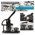 thumbnail image 2 of Black Button Maker Machine- Installation-Free, DIY Pin Badges Button Press Punch Tool Badge Press Maker Machine 25/32/37/44/58MM ,Easy to Install, 2 of 6