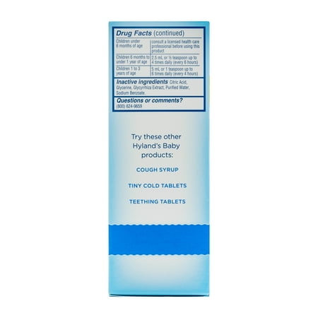 Hyland S Baby Mucus Cold Relief Natural Of Congestion Hyland S Baby Mucus Cold Relief Natural Of Congestion Runny Nose Cough 4 Ounces