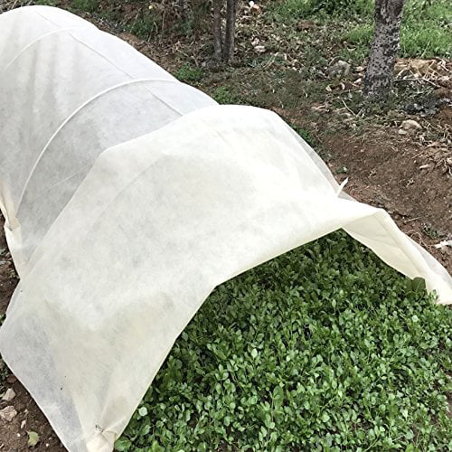Season Extension & Insect Barrier Agfabric1.5oz 7x50ft Row cover for Sun Shade 