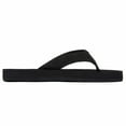thumbnail image 4 of WOTTE Mens Flip Flops Comfortable Thong Sandals Lightweight Summer Beach Sandals Black Size 8.5, 4 of 7