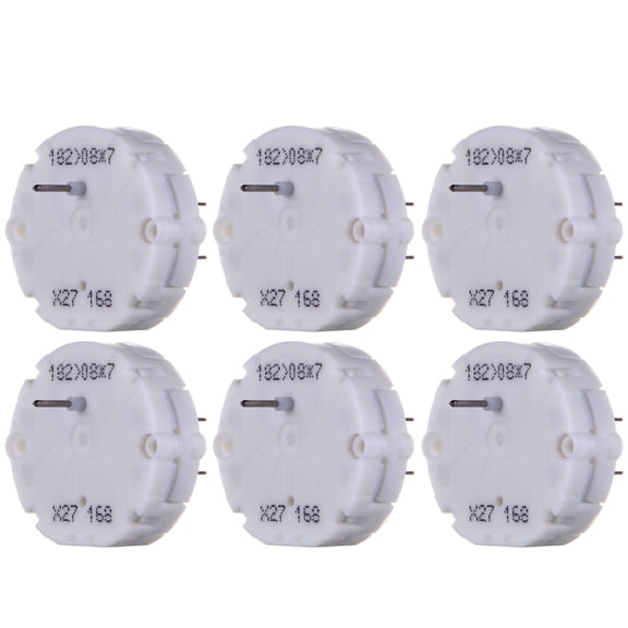 ECCPP 6Pcs X27 168 Stepper Motor Cluster Speedometer Tachometer Repair kit