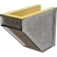 thumbnail image 6 of Ekena Millwork 4"H x 8"D x 72"W Rough Cedar Faux Wood Fireplace Mantel Kit with Ashford Corbels, Vintage Mahogany, 6 of 10