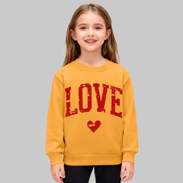 Sudadera sin capucha Zhongda para niños, sudadera con capucha de terciopelo de manga larga con cuello redondo estampada, sudadera con capucha informal y cómoda para niños, sudadera con capucha, blusa