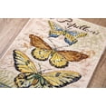 thumbnail image 5 of Counted Cross Stitch Kit Vintage Wings-Le Papillons Leti975 Needlework Easy Small Butterfly By LetiStitch Yellow, 5 of 14