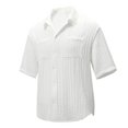 thumbnail image 2 of pstuiky camiseta de hombre, Blusa informal de verano de manga corta con bloques de color para hombre camisetas de hombre xxl, 2 of 9